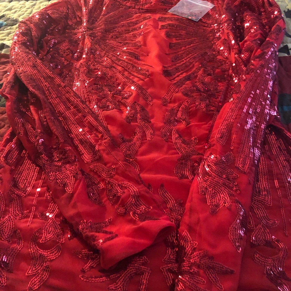 Boston Proper sequine top